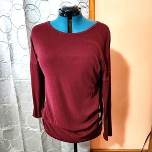 Yincra maroon tunic top - XL